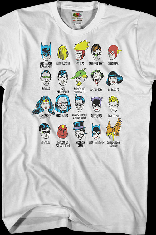 Comic Book Issues Justice League T-Shirtmain product image
