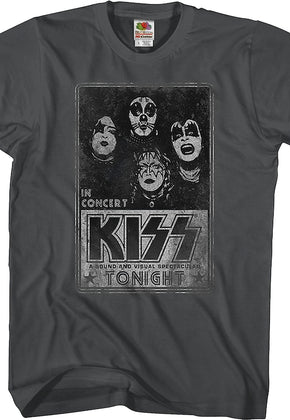 Concert Poster KISS T-Shirt