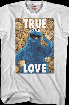 Cookie Monster True Love Sesame Street T-Shirt