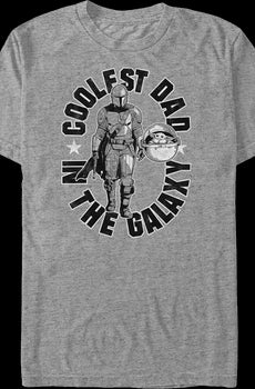 Coolest Dad In The Galaxy The Mandalorian Star Wars T-Shirt