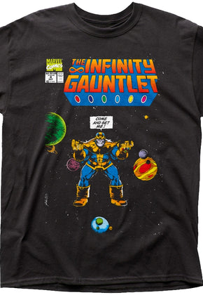 Cosmic Battle Infinity Gauntlet Thanos T-Shirt
