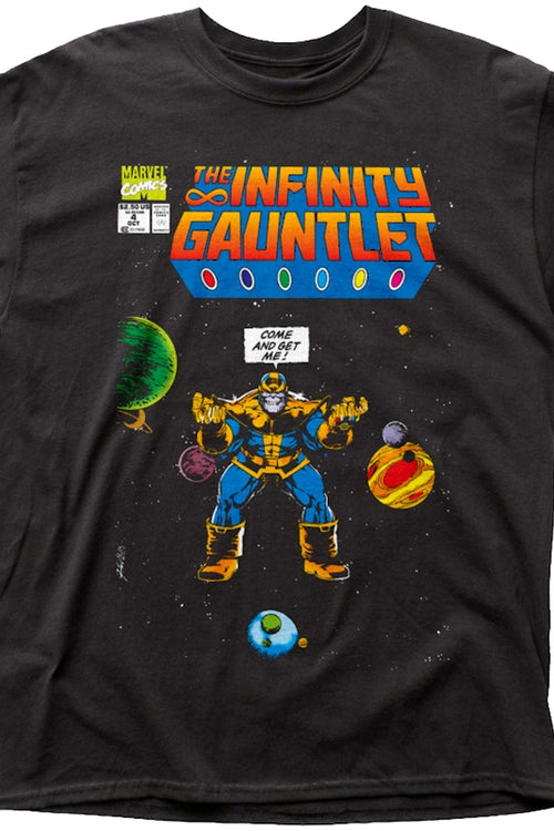 Cosmic Battle Infinity Gauntlet Thanos T-Shirtmain product image