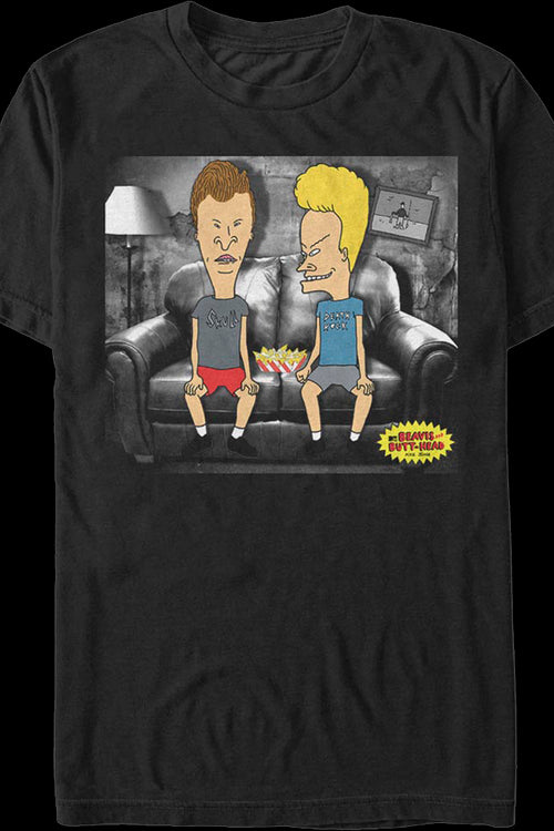 Couch Beavis And Butt-Head T-Shirtmain product image