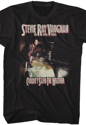 Couldn't Stand The Weather Stevie Ray Vaughan Black T-Shirt