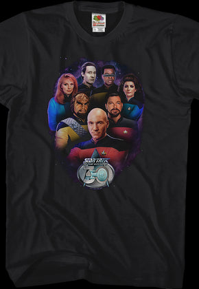 Crew 30th Anniversary Star Trek The Next Generation T-Shirt