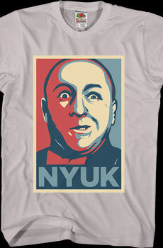 Curly Nyuk Three Stooges T-Shirt