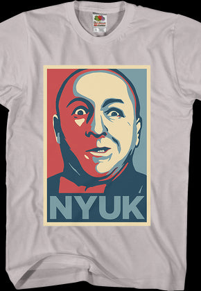 Curly Nyuk Three Stooges T-Shirt