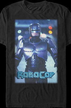 Cyborg Walk Robocop T-Shirt