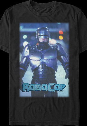 Cyborg Walk Robocop T-Shirt