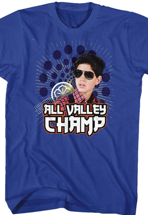 Daniel LaRusso All Valley Champ Karate Kid T-Shirt