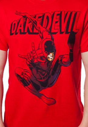 All Red Daredevil T-Shirt