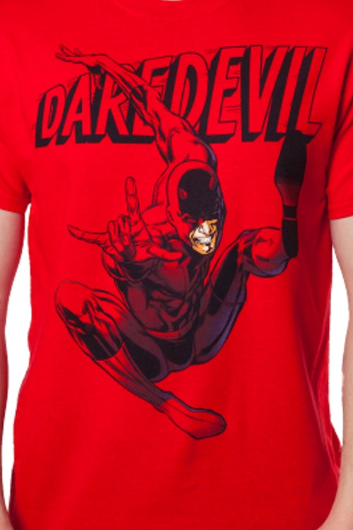 All Red Daredevil T-Shirtmain product image