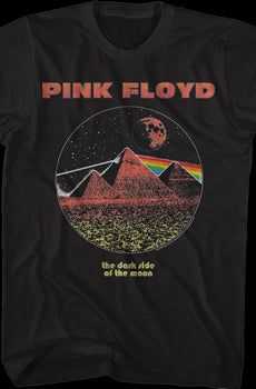 Dark Side of the Moon Pyramids Pink Floyd T-Shirt