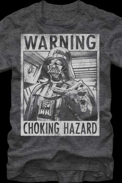 Darth Vader Choking Hazard Star Wars T-Shirtmain product image