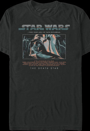 Darth Vader Death Star Star Wars T-Shirt