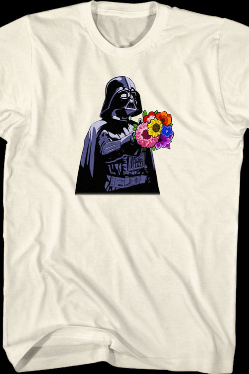 Darth Vader Flowers Star Wars T-Shirtmain product image