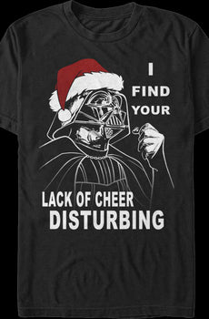 Darth Vader Lack Of Cheer Star Wars Christmas T-Shirt