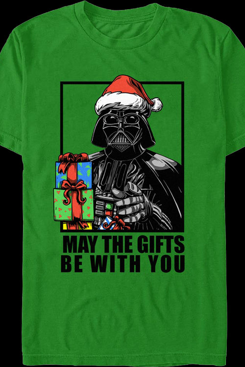 Darth Vader May The Gifts Be With You Star Wars T-Shirtmain product image