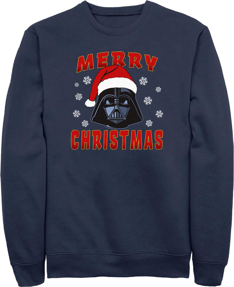 Star Wars Darth Vader Humbug Kids' Christmas T-Shirt - Red - 98/104 (3-4 Jaar) O