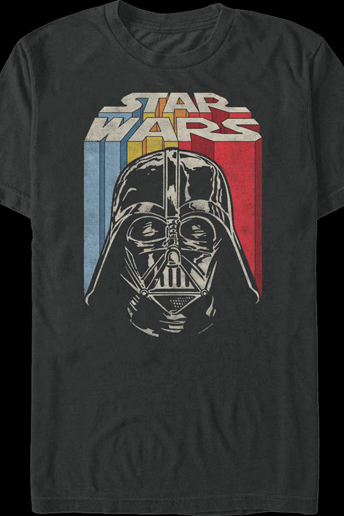 Darth Vader Retro Helmet Star Wars T-Shirtmain product image