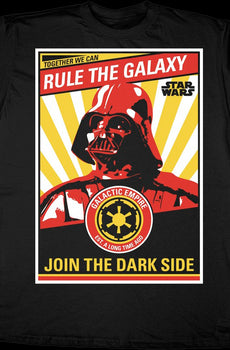 Darth Vader Rule the Galaxy Star Wars T-Shirt