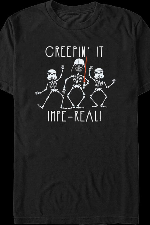 Darth Vader & Stormtroopers Creepin' It Impe-real Star Wars T-Shirtmain product image