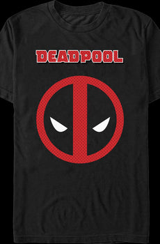 Deadpool Faux Jersey Logo Marvel Comics T-Shirt