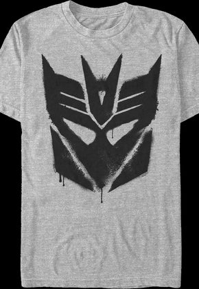 Decepticon Graffiti Logo Transformers T-Shirt