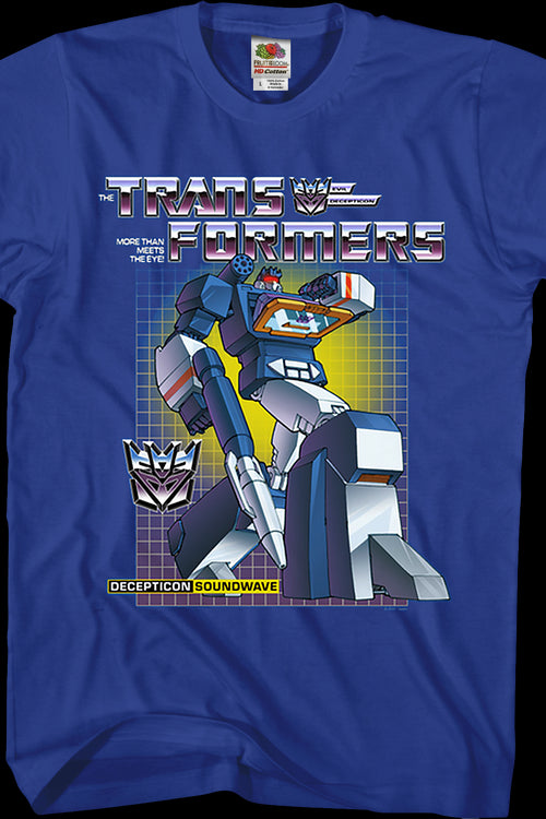 Decepticon Soundwave Transformers T-Shirtmain product image