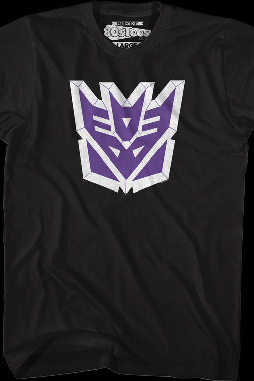 Decepticons Classic Logo Transformers T-Shirtmain product image