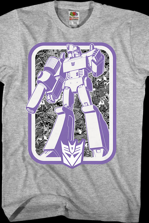 Decepticons Leader Megatron Transformers T-Shirtmain product image
