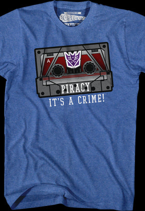 Decepticons Piracy Transformers T-Shirt