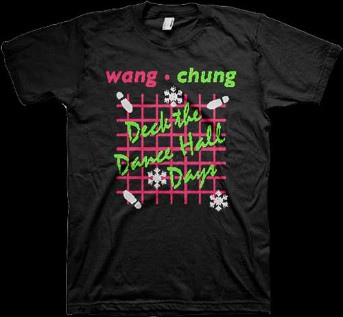 Deck the Dance Hall Days Wang Chung Christmas T-Shirtmain product image