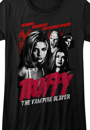 Womens Demons Buffy The Vampire Slayer T-Shirt