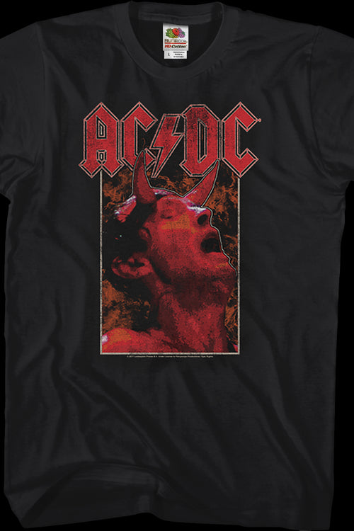Devil Horns ACDC T-Shirtmain product image