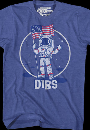 Dibs American Astronaut T-Shirt