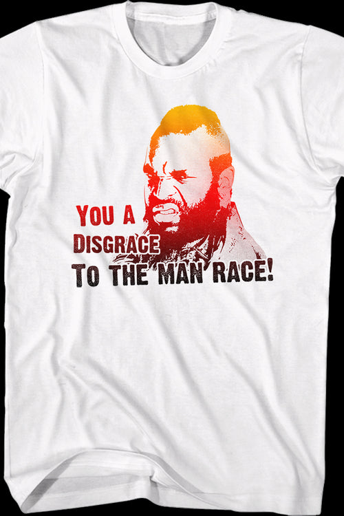 Disgrace To The Man Race Mr. T Shirtmain product image