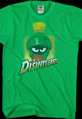 Disintegrate Marvin The Martian Looney Tunes T-Shirt