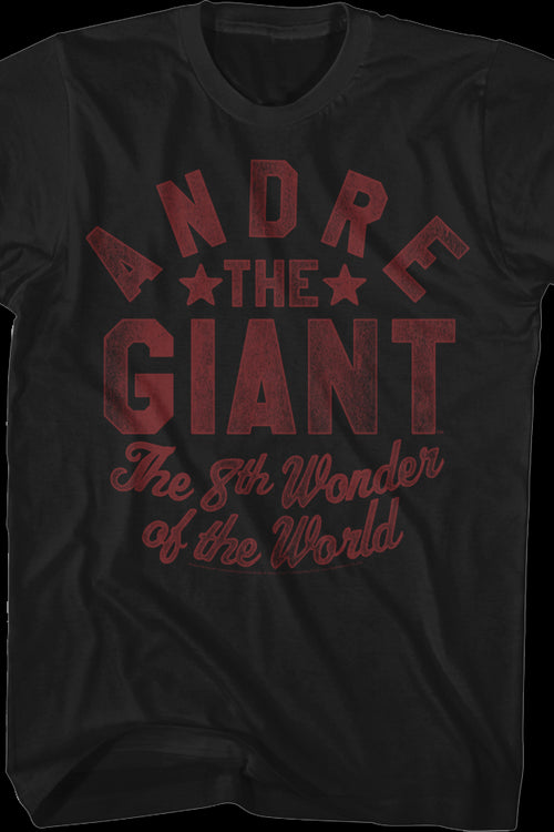 Distressed 8th Wonder Andre The Giant T-Shirtmain product image