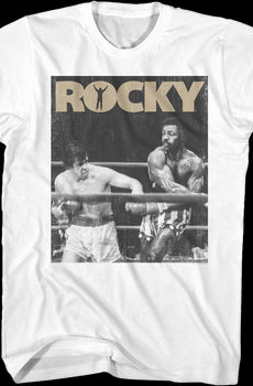 Distressed Apollo vs Rocky T-Shirt