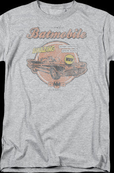Distressed Batmobile DC Comics T-Shirt