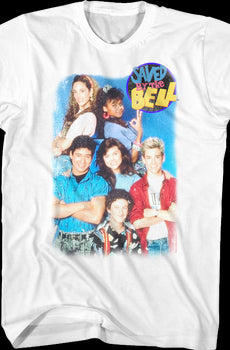 Distressed Bayside Students Saved By The Bell T-Shirt