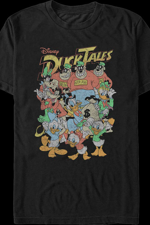 Distressed Cast Picture DuckTales T-Shirtmain product image