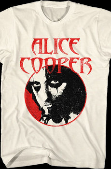 Distressed Circle Alice Cooper T-Shirt