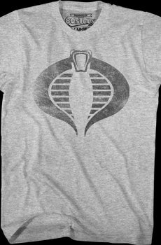 Distressed Cobra Logo GI Joe T-Shirt