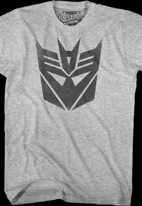 Distressed Decepticons Logo Transformers T-Shirt