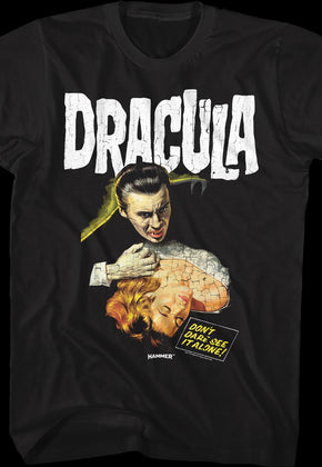 Distressed Dracula Hammer Films T-Shirt