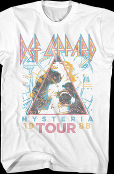 Distressed Hysteria Tour Def Leppard T-Shirt