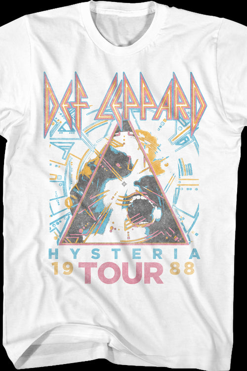 Distressed Hysteria Tour Def Leppard T-Shirtmain product image