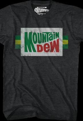 Distressed Logo Mountain Dew T-Shirt